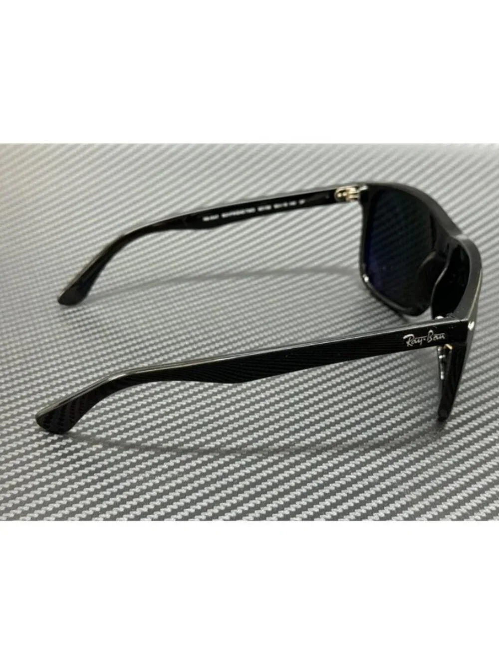New Ray-Ban Men Black Sunglasses 57-18-145